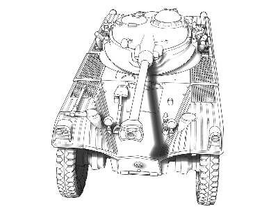 EBR 90 F1 mod.1951 w/FL-11 turret wheeled tank - zdjęcie 14