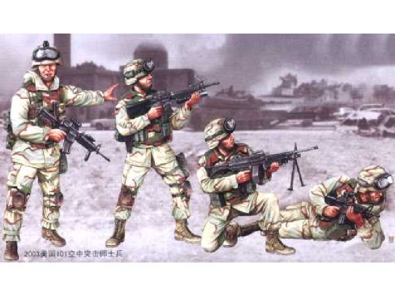 Figurki US 101st Airborne Division Crew - zdjęcie 1 Figurki US 101st Airborne Division Crew - zdjęcie 1