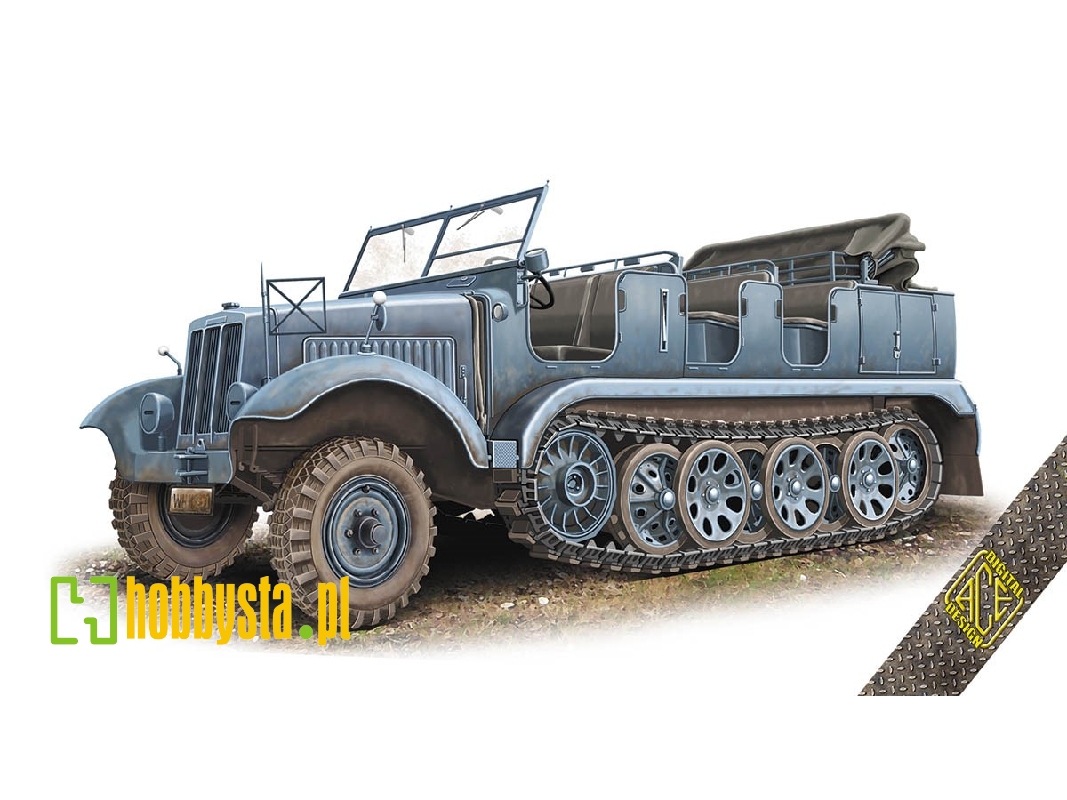 SdKfz.6/1 Zugkraftwagen 5t Artillerie - zdjęcie 1 SdKfz.6/1 Zugkraftwagen 5t Artillerie - zdjęcie 1
