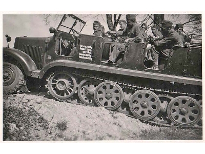SdKfz.6/1 Zugkraftwagen 5t Artillerie - zdjęcie 15