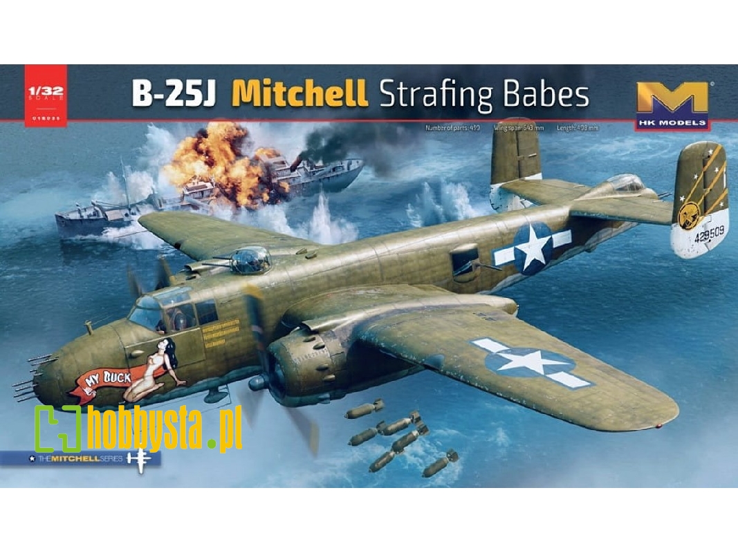 B-25J Mitchell Strafing Babes - zdjęcie 1 B-25J Mitchell Strafing Babes - zdjęcie 1