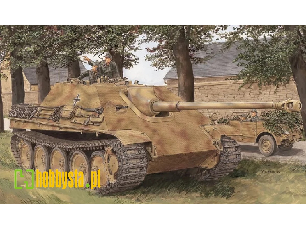 Jagdpanther Ausf.G1 (Premium Edition) - Early Production w/Zimmerit / Late Production (2 in 1) - zdjęcie 1