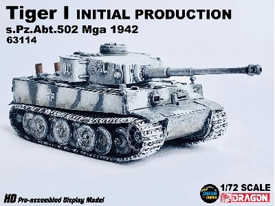 Tiger I Initial Production s.Pz.Abt.502 Mga 1942 - zdjęcie 1