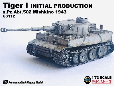 Tiger I Initial Production s.Pz.Abt.502 Mishkino 1943 - zdjęcie 1