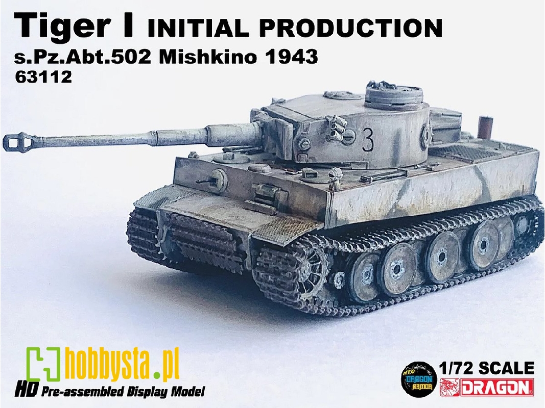 Tiger I Initial Production s.Pz.Abt.502 Mishkino 1943 - zdjęcie 1