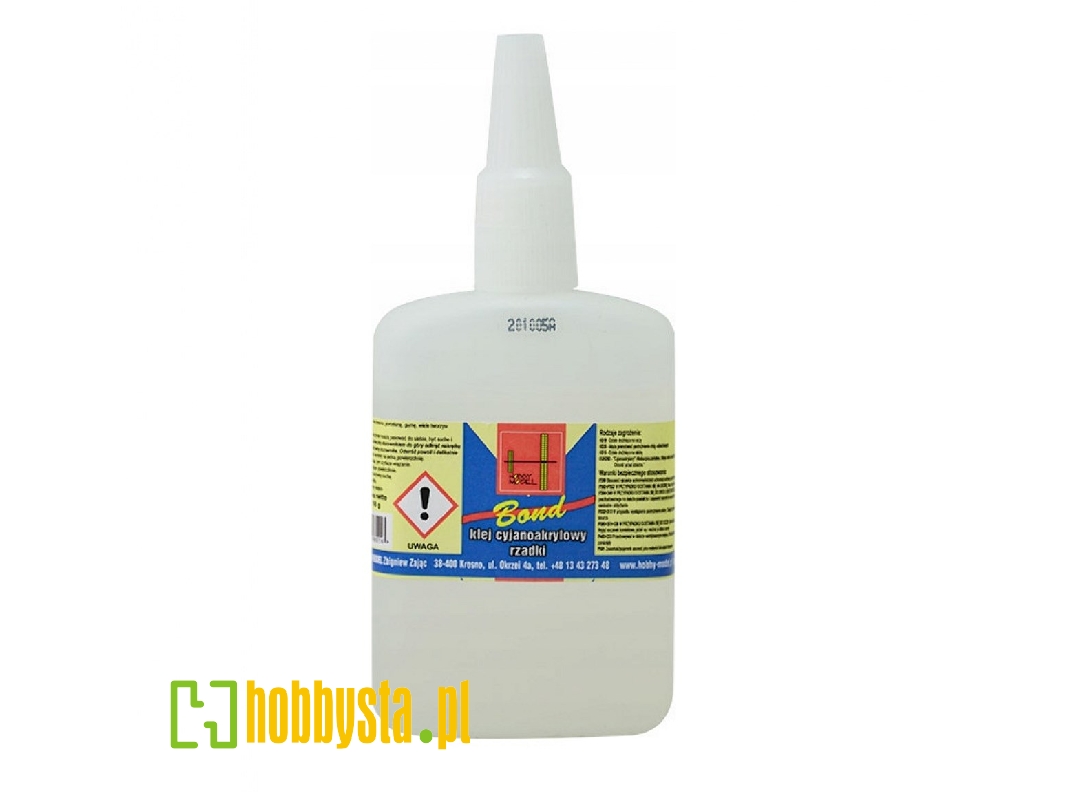 Klej cyjanoakrylowy BOND - rzadki - 100g - zdjęcie 1 Klej cyjanoakrylowy BOND - rzadki - 100g - zdjęcie 1