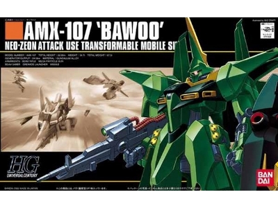 Amx-107 'bawoo' Neo-zeon Attack Use Transformable Mobile Suit - zdjęcie 1
