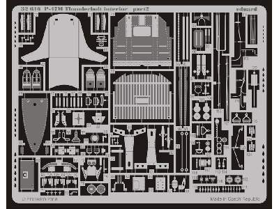  P-47M interior S. A. 1/32 - Hasegawa - blaszki - zdjęcie 3