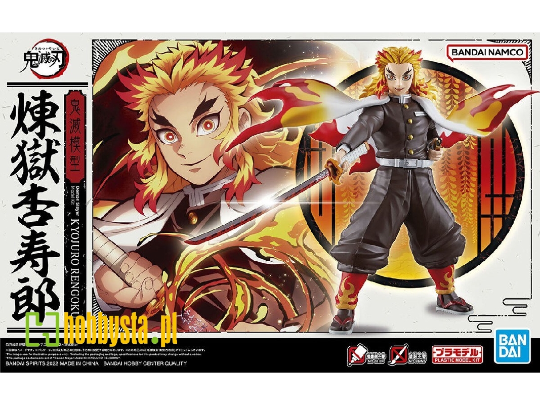 Demon Slayer Kyojuro Rengoku Model Kit - zdjęcie 1