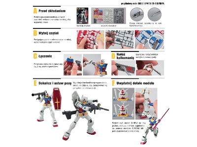 Entry Grade Rx-78-2 Gundam Full Weapon Set - zdjęcie 11