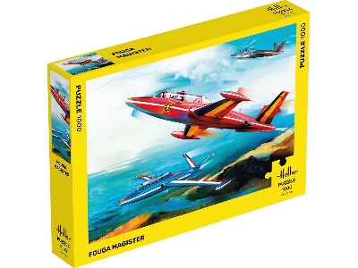 Puzzle Fouga Magister 1000 Pcs. - zdjęcie 1