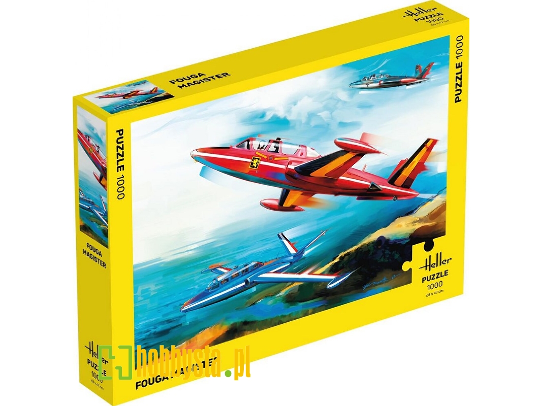 Puzzle Fouga Magister 1000 Pcs. - zdjęcie 1 Puzzle Fouga Magister 1000 Pcs. - zdjęcie 1
