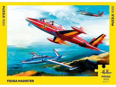 Puzzle Fouga Magister 1000 Pcs. - zdjęcie 3