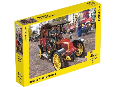 Puzzle Renault Taxi De Paris 500 Pcs. - zdjęcie 1