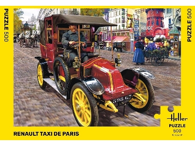 Puzzle Renault Taxi De Paris 500 Pcs. - zdjęcie 3