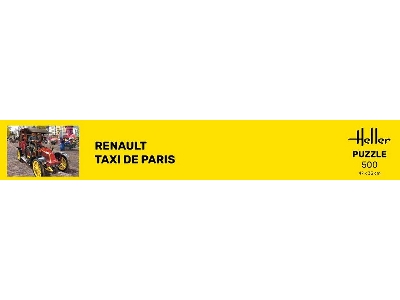 Puzzle Renault Taxi De Paris 500 Pcs. - zdjęcie 5