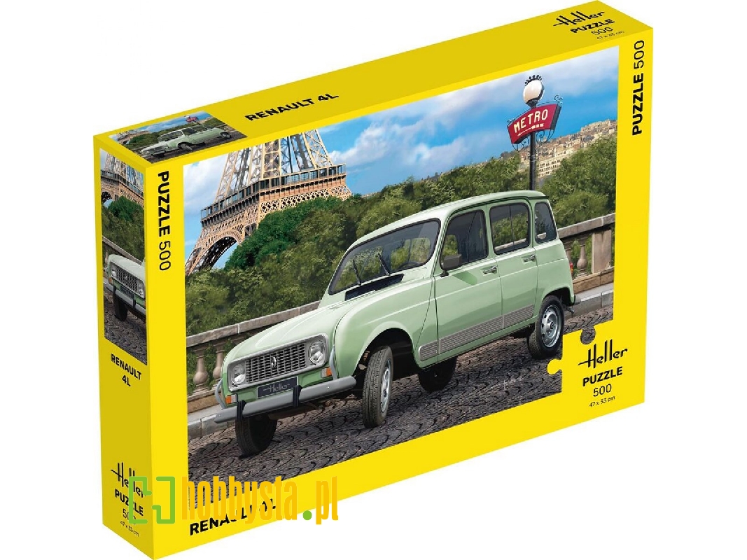 Puzzle Renault 4l 500 Pcs. - zdjęcie 1 Puzzle Renault 4l 500 Pcs. - zdjęcie 1