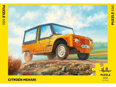 Puzzle Citroen Mehari 500 Pcs. - zdjęcie 3