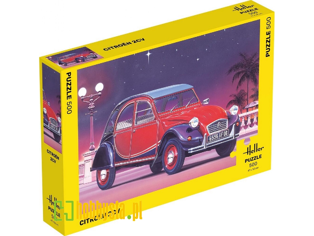 Puzzle Citroen 2cv 500 Pcs. - zdjęcie 1 Puzzle Citroen 2cv 500 Pcs. - zdjęcie 1