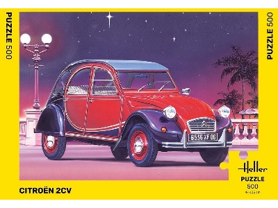 Puzzle Citroen 2cv 500 Pcs. - zdjęcie 3