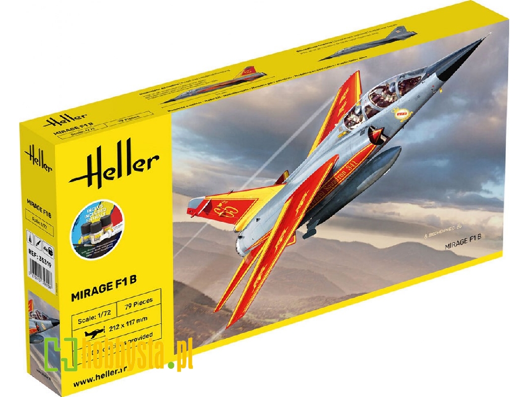 Mirage F1b - Starter Kit - zdjęcie 1 Mirage F1b - Starter Kit - zdjęcie 1