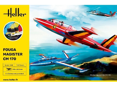 Fouga Magister Cm 170 - Starter Kit - zdjęcie 3