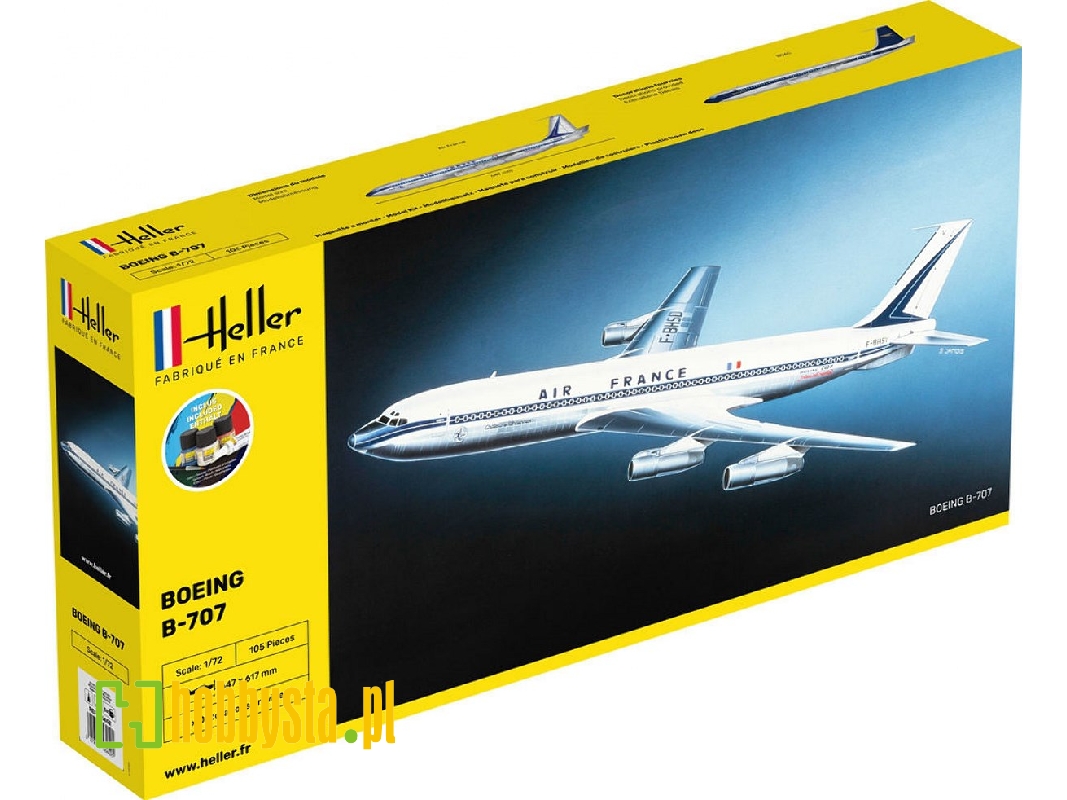 Boeing B-707 - Starter Kit - zdjęcie 1 Boeing B-707 - Starter Kit - zdjęcie 1