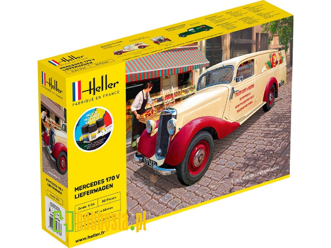 Mercedes 170 V Lieferwagen - Starter Kit - zdjęcie 1 Mercedes 170 V Lieferwagen - Starter Kit - zdjęcie 1