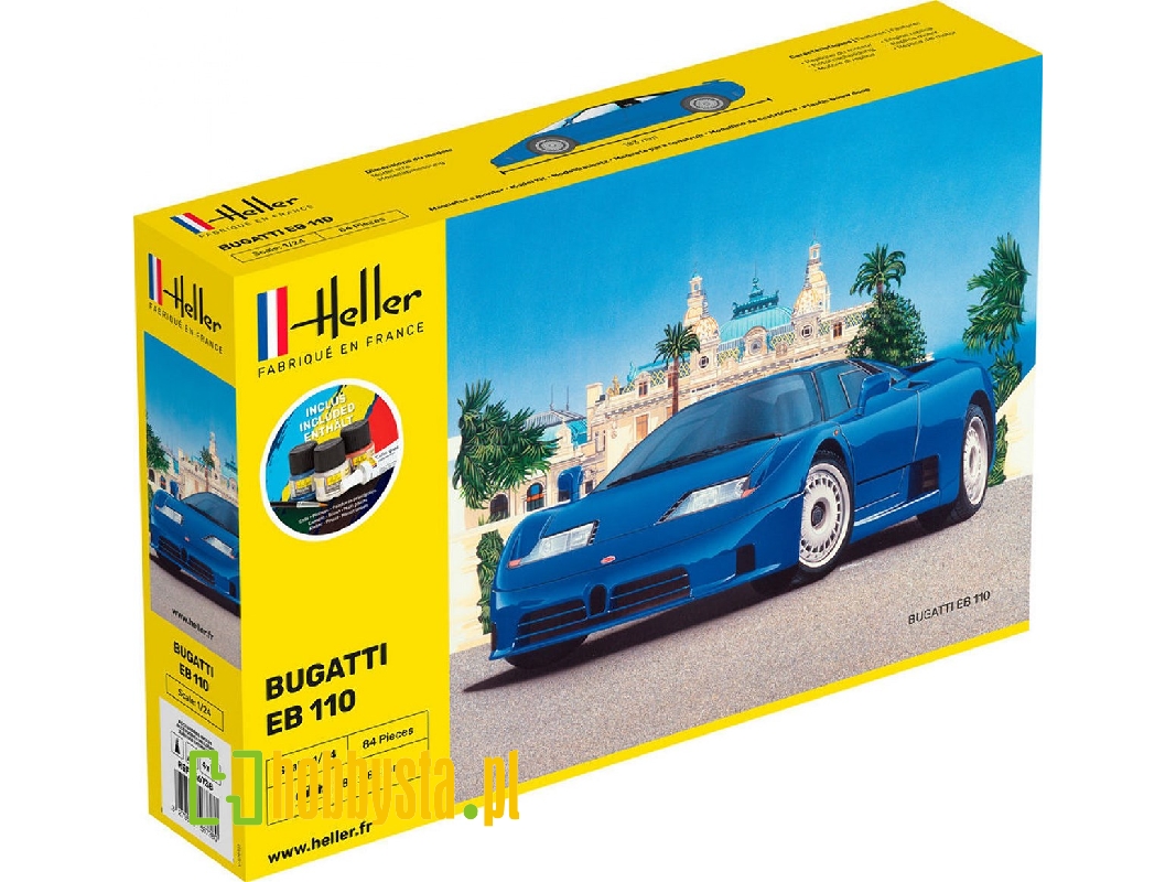 Bugatti Eb 110 - Starter Kit - zdjęcie 1 Bugatti Eb 110 - Starter Kit - zdjęcie 1