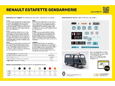 Renault Estafette Gendarmerie - Starter Kit - zdjęcie 6