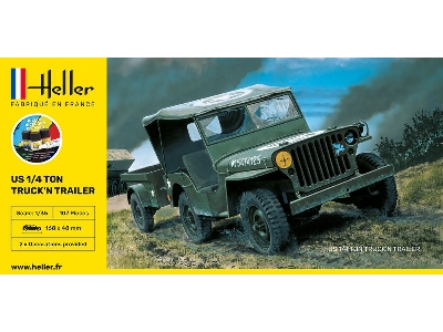 Us 1/4 Ton Truck'n Trailer - Starter Kit - zdjęcie 3