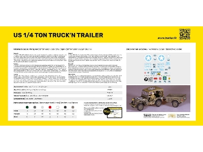 Us 1/4 Ton Truck'n Trailer - Starter Kit - zdjęcie 4