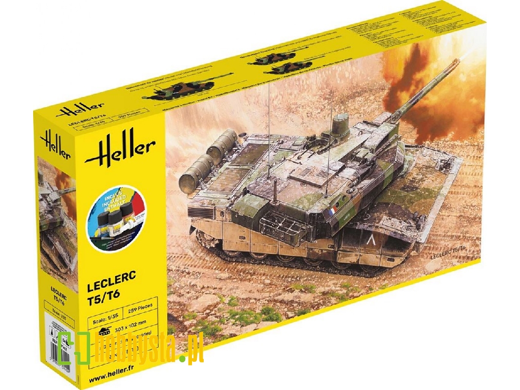 Leclerc T5/T6 - Starter Kit - zdjęcie 1 Leclerc T5/T6 - Starter Kit - zdjęcie 1
