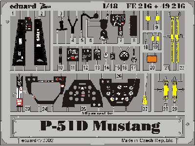  P-51D 1/48 - Tamiya - blaszki - zdjęcie 2