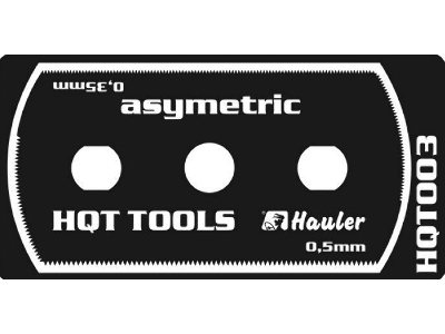 Stainless Razor Saw Asymetric - zdjęcie 1