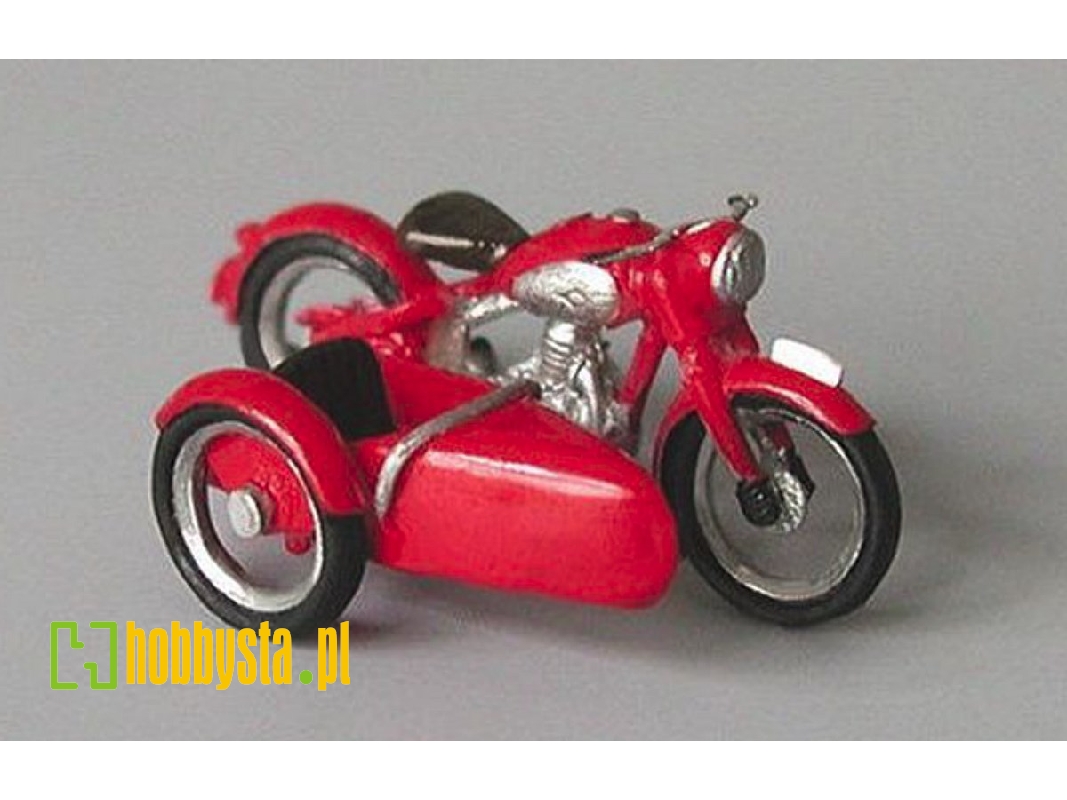 Jawa 250 Perak With Sidecar Year 1946 - zdjęcie 1 Jawa 250 Perak With Sidecar Year 1946 - zdjęcie 1