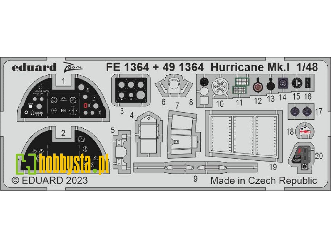 Hurricane Mk. I 1/48 - HOBBY BOSS - zdjęcie 1