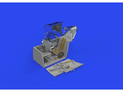 Bf 109F cockpit PRINT 1/48 - EDUARD - zdjęcie 1