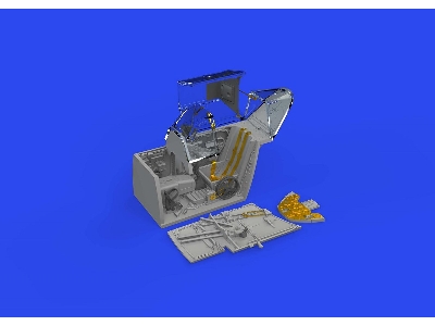 Bf 109F cockpit PRINT 1/48 - EDUARD - zdjęcie 3