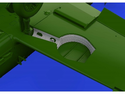 Bf 109F/ G wheel bays angular PRINT 1/72 - EDUARD - zdjęcie 5