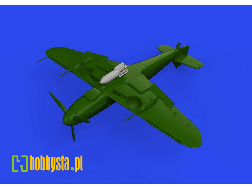 Bf 109 SC250 bomb 1/72 - EDUARD - zdjęcie 1 Bf 109 SC250 bomb 1/72 - EDUARD - zdjęcie 1