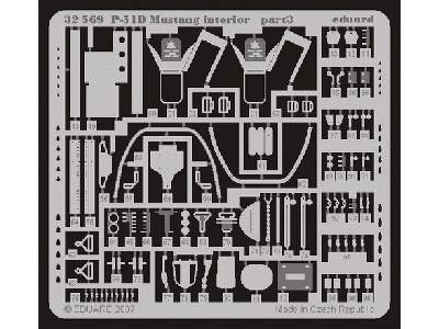  P-51D interior 1/32 - Dragon - blaszki - zdjęcie 4