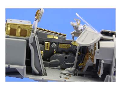  P-51D Interior early ser.5-15 S. A. 1/32 - Tamiya - blaszki - zdjęcie 3