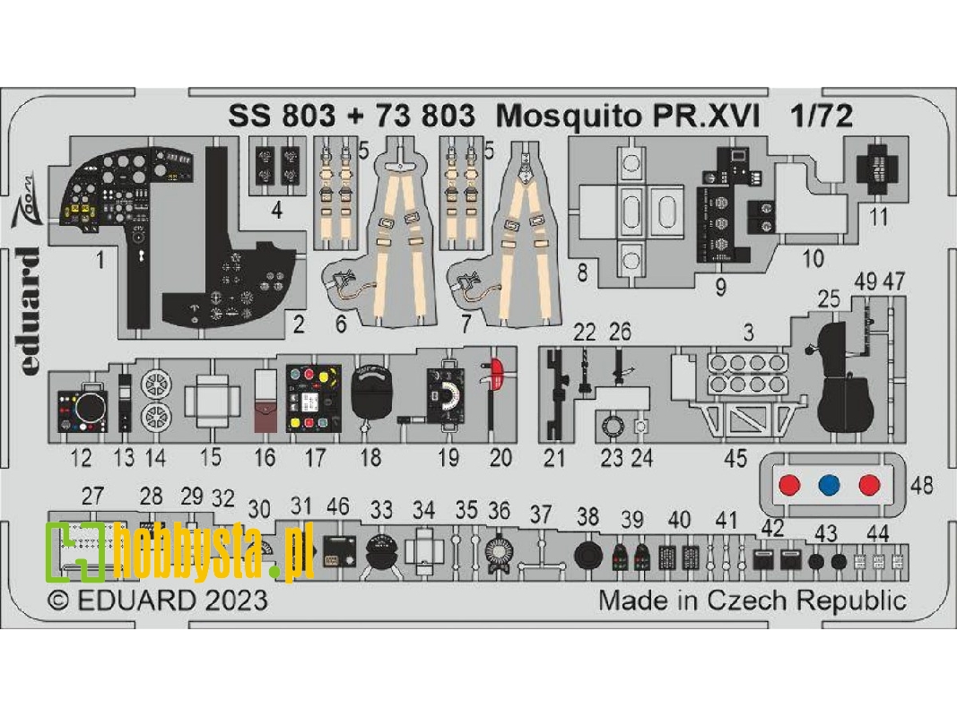 Mosquito PR. XVI 1/72 - AIRFIX - zdjęcie 1 Mosquito PR. XVI 1/72 - AIRFIX - zdjęcie 1