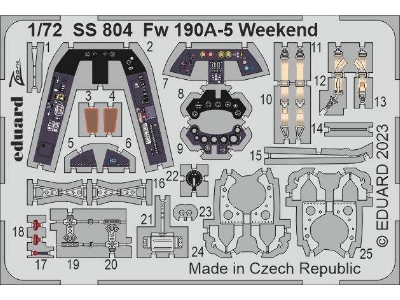 Fw 190A-5 Weekend 1/72 - EDUARD - zdjęcie 1