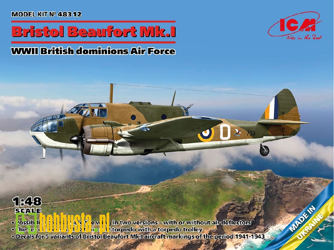 Bristol Beaufort Mk.I - zdjęcie 1 Bristol Beaufort Mk.I - zdjęcie 1