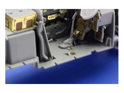  P-51D Interior late ser.20-35 S. A. 1/32 - Tamiya - blaszki - zdjęcie 4