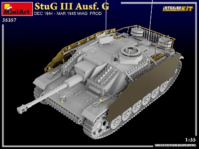 Stug Iii Ausf. G  Dec 1944 &#8211; Mar 1945 Miag  Prod. Interior Kit - zdjęcie 1
