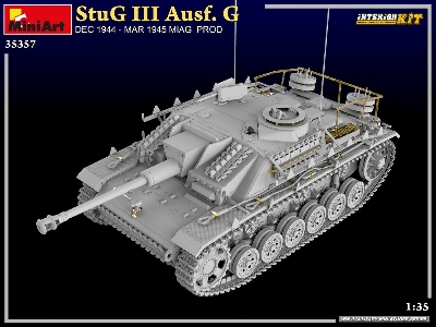 Stug Iii Ausf. G  Dec 1944 &#8211; Mar 1945 Miag  Prod. Interior Kit - zdjęcie 2