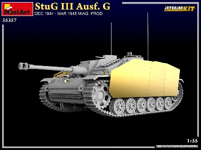 Stug Iii Ausf. G  Dec 1944 &#8211; Mar 1945 Miag  Prod. Interior Kit - zdjęcie 5